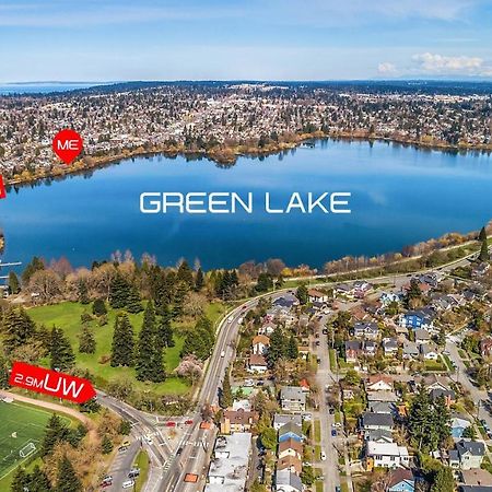 Green Lake 1St Line Home A With Central Air Conditioners 시애틀 외부 사진